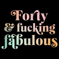Forty and fucking fabulous funny retro 40th birthday Impact Tech Backpack
