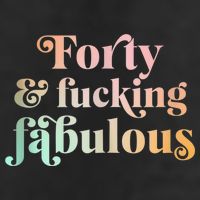 Forty and fucking fabulous funny retro 40th birthday Beanie