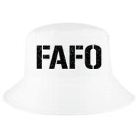 FAFO ACRONYM Cool Comfort Performance Bucket Hat