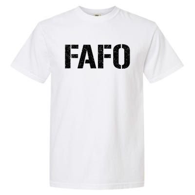 FAFO ACRONYM Garment-Dyed Heavyweight T-Shirt