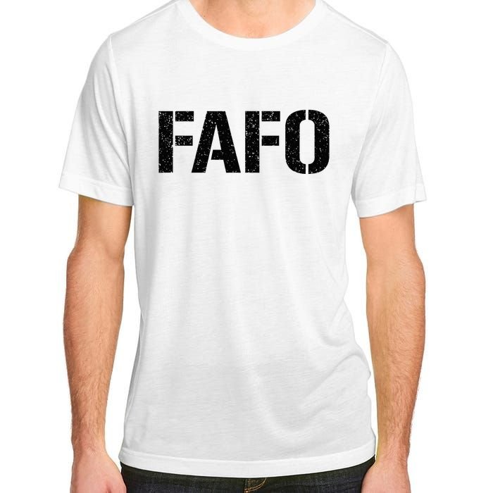 FAFO ACRONYM Adult ChromaSoft Performance T-Shirt