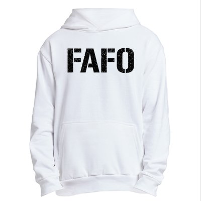 FAFO ACRONYM Urban Pullover Hoodie