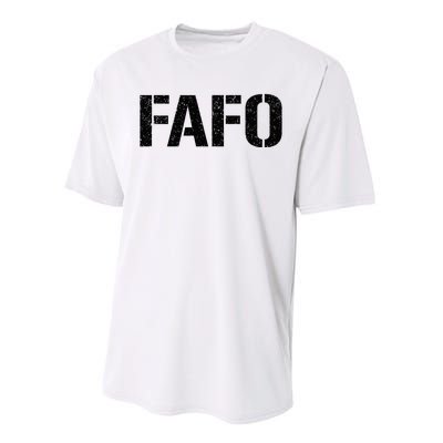 FAFO ACRONYM Performance Sprint T-Shirt