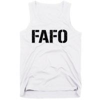 FAFO ACRONYM Tank Top