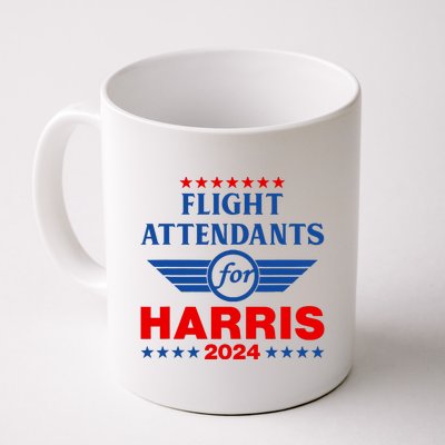 Flight Attendants For Kamala Harris 2024 Coffee Mug