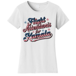 Flight Attendants For Kamala Kamala Harris 2024 President Women's T-Shirt