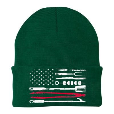 Funny American Flag Grilling Tools BBQ Grill Barbecue Tool Knit Cap Winter Beanie