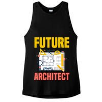 Future Architect Funny Architecture Architect Ladies PosiCharge Tri-Blend Wicking Tank