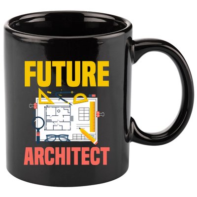 Future Architect Funny Architecture Architect 11oz C Handle Ceramic Mug