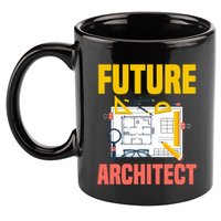 Future Architect Funny Architecture Architect 11oz C Handle Ceramic Mug