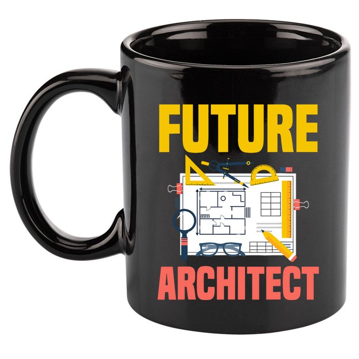 Future Architect Funny Architecture Architect 11oz C Handle Ceramic Mug