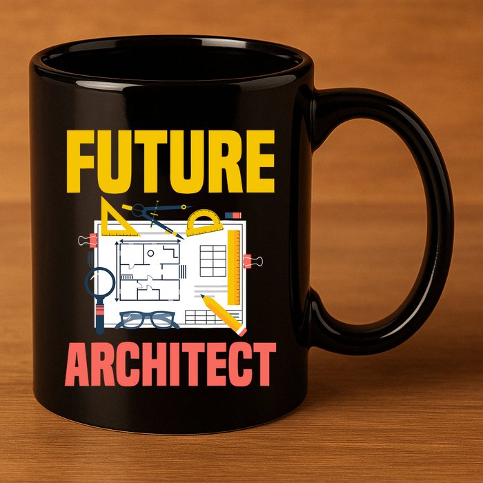 Future Architect Funny Architecture Architect 11oz C Handle Ceramic Mug