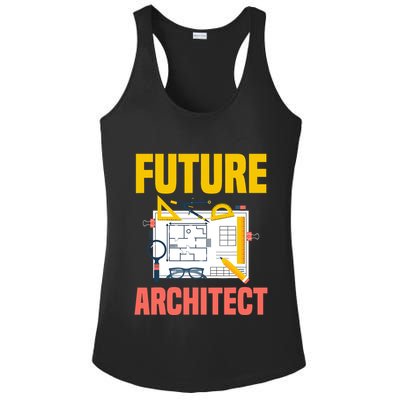 Future Architect Funny Architecture Architect Ladies PosiCharge Competitor Racerback Tank