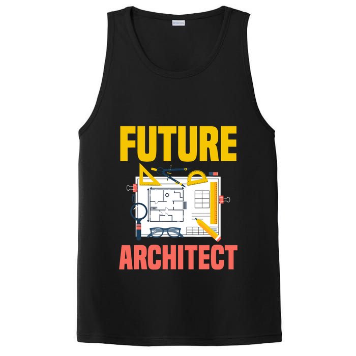 Future Architect Funny Architecture Architect PosiCharge Competitor Tank
