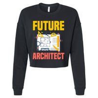 Future Architect Funny Architecture Architect Cropped Pullover Crew