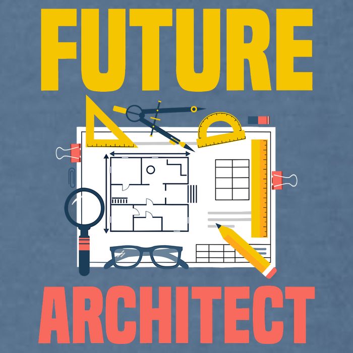 Future Architect Funny Architecture Architect Garment-Dyed Sweatshirt