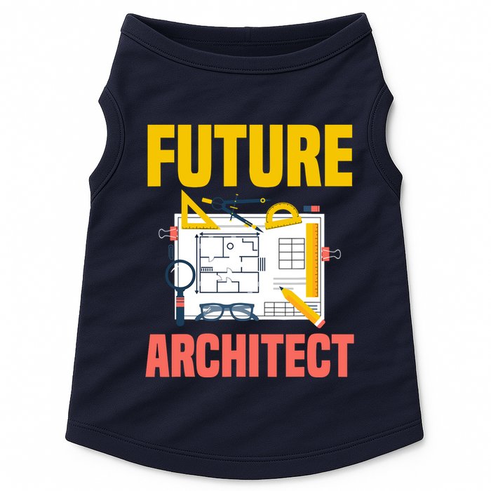 Future Architect Funny Architecture Architect Doggie Tank
