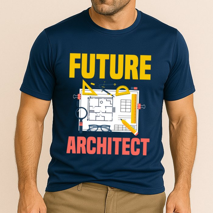Future Architect Funny Architecture Architect Performance Shirt