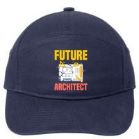 Future Architect Funny Architecture Architect 7-Panel Snapback Hat
