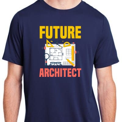 Future Architect Funny Architecture Architect Adult ChromaSoft Performance T-Shirt