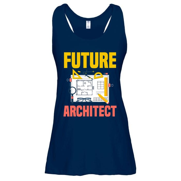 Future Architect Funny Architecture Architect Ladies Essential Flowy Tank