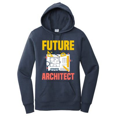 Future Architect Funny Architecture Architect Women's Pullover Hoodie