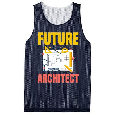 Future Architect Funny Architecture Architect Mesh Reversible Basketball Jersey Tank