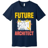 Future Architect Funny Architecture Architect Premium T-Shirt