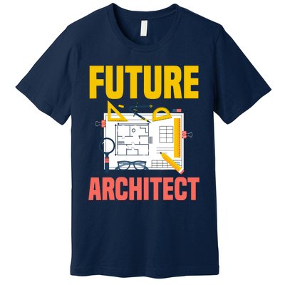 Future Architect Funny Architecture Architect Premium T-Shirt