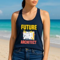 Future Architect Funny Architecture Architect Womens Tank Top