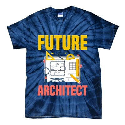 Future Architect Funny Architecture Architect Tie-Dye T-Shirt