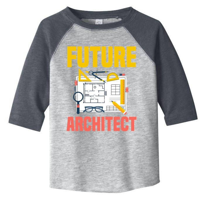 Future Architect Funny Architecture Architect Toddler Fine Jersey T-Shirt