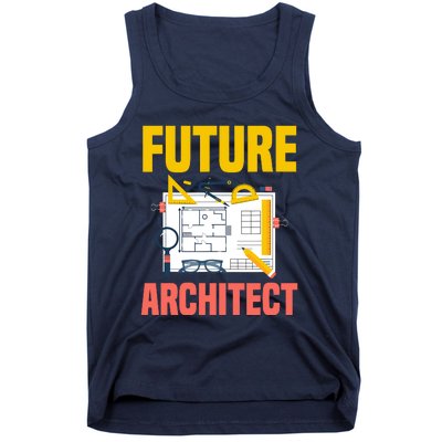 Future Architect Funny Architecture Architect Tank Top