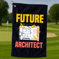 Future Architect Funny Architecture Architect Golf Towel