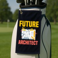 Future Architect Funny Architecture Architect Golf Towel