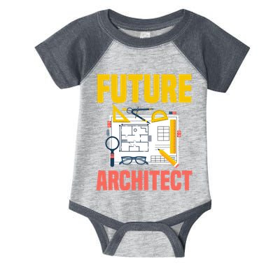 Future Architect Funny Architecture Architect Infant Baby Jersey Bodysuit