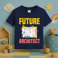 Future Architect Funny Architecture Architect Toddler T-Shirt