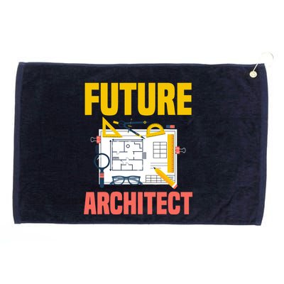 Future Architect Funny Architecture Architect Grommeted Golf Towel