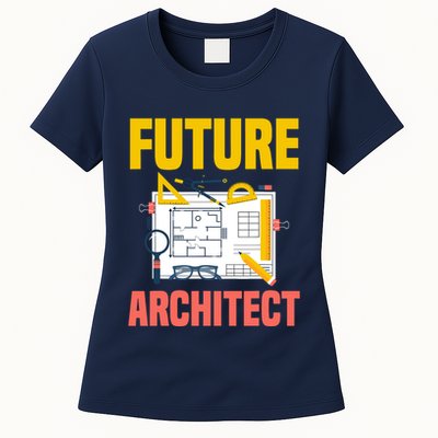 Future Architect Funny Architecture Architect Womens T-Shirt