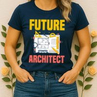 Future Architect Funny Architecture Architect Womens T-Shirt