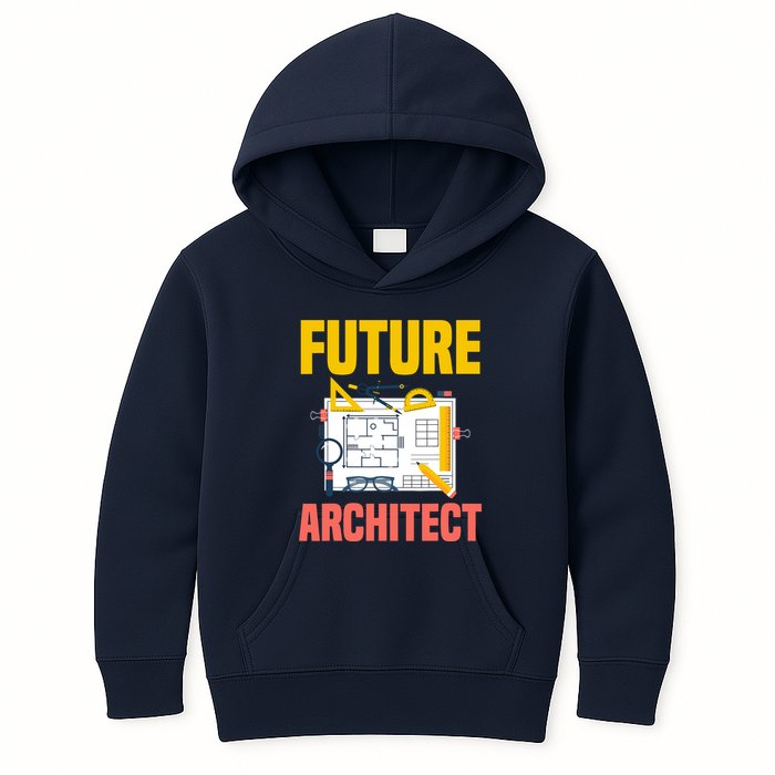 Future Architect Funny Architecture Architect Kids Hoodie