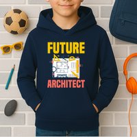 Future Architect Funny Architecture Architect Kids Hoodie