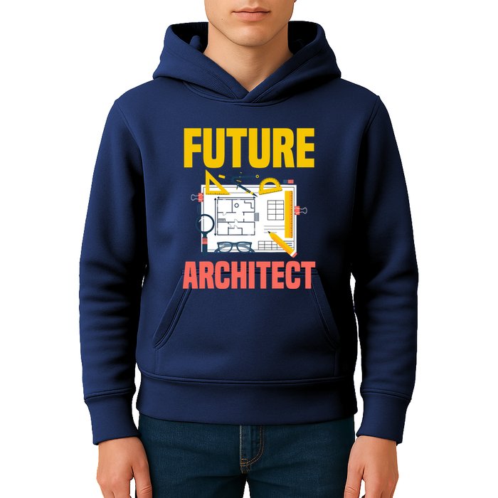 Future Architect Funny Architecture Architect Kids Hoodie