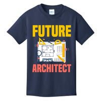 Future Architect Funny Architecture Architect Kids T-Shirt