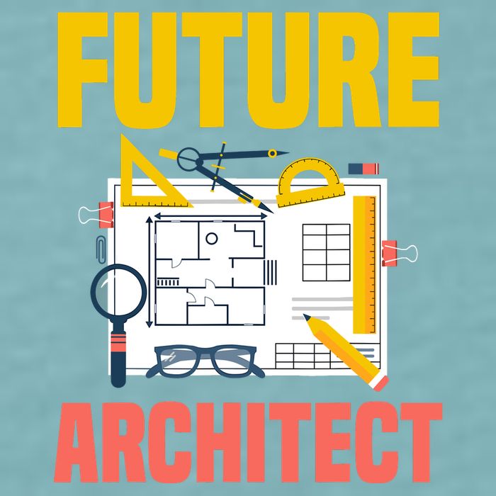 Future Architect Funny Architecture Architect Sueded Cloud Jersey T-Shirt