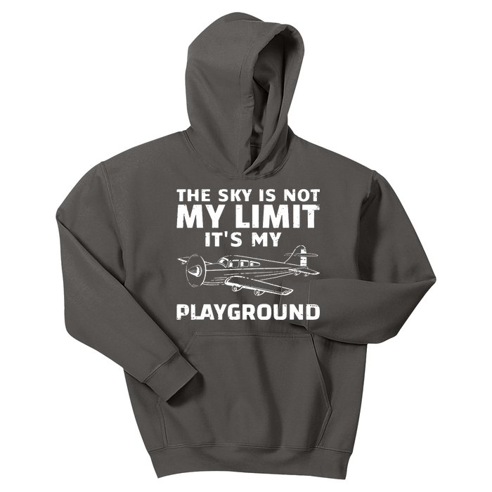 Funny Airplane For Men Women Aviation Pilot Airplane Lovers Kids Hoodie