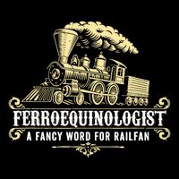 Ferroequinologist A Fancy Word For Railfan Railroad Gifts 16 in Basic Backpack