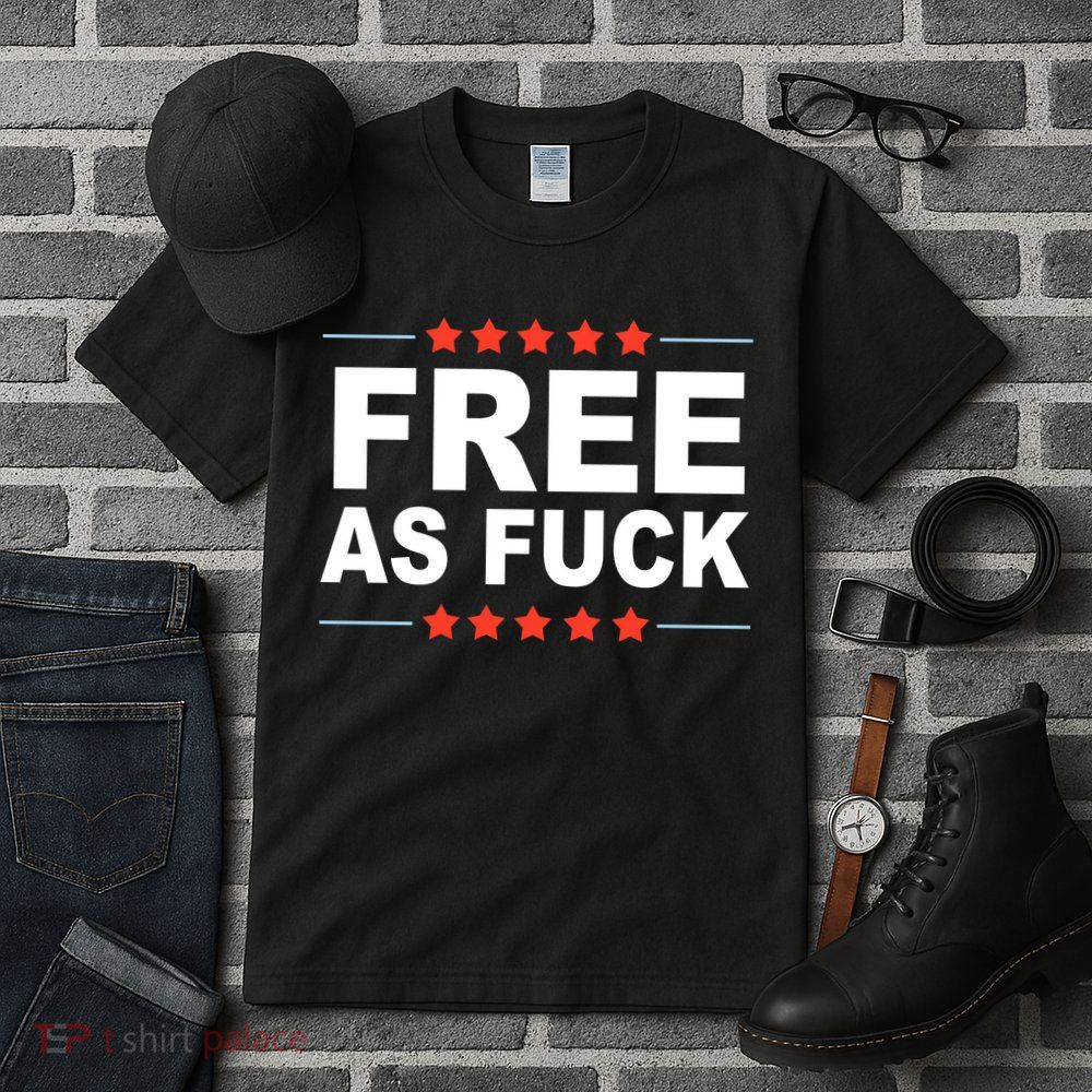 Free As Fuck Kyle Rittenhouse Tall T-Shirt