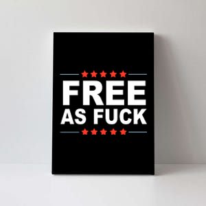 Free As Fuck Kyle Rittenhouse Canvas