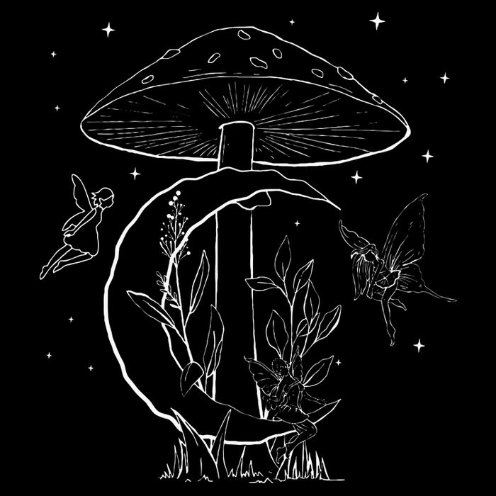 Fairycore Aesthetic Fairy Core Grunge Mushroom Moon Fairies Button